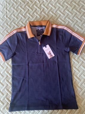 Cactus Boys Quarter-zip polo shirt.